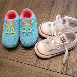 🔸️TWO🔸️ pair of Sneakers Size 6C